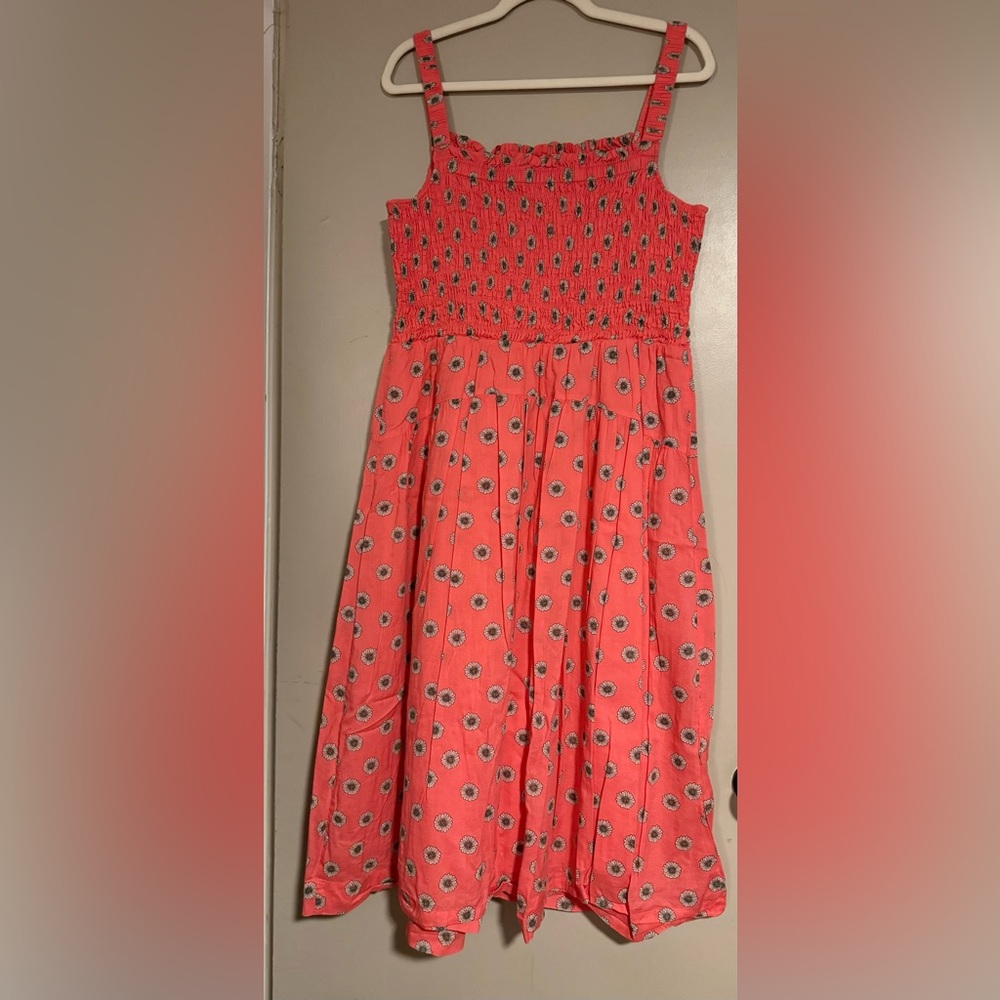 ON 34th Coral Floral Dress